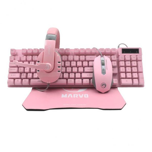 Set Línea Scorpion CM370 Marvo Rosado