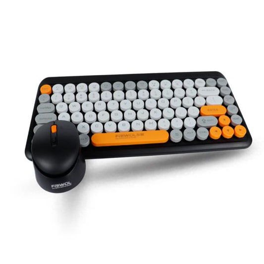 Teclado + Mouse WT180 Bluetooth 2.4G Wireless