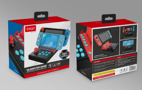 Control Joystick Clásico Nintendo Switch PG-9136 IPEGA Negro