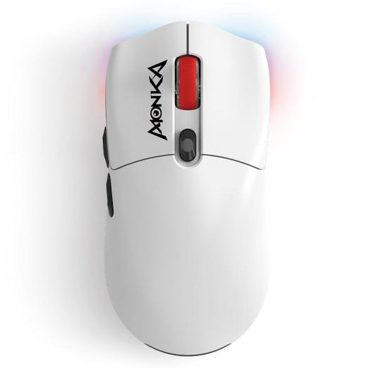 Mouse Gamer Monka G995W – Alámbrico + 2.4G + Bluetooth