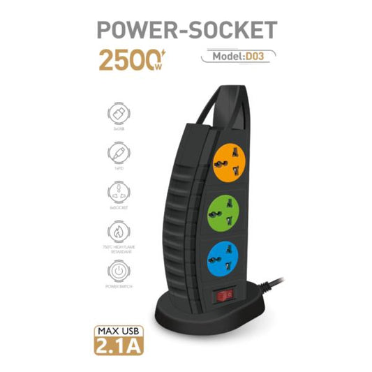 Regleta Lucky Hawk Modelo D03