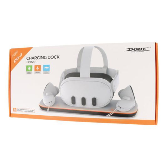 Estación de carga para controles PlayStation 5 VR2 TY-3827 Dobe Blanco