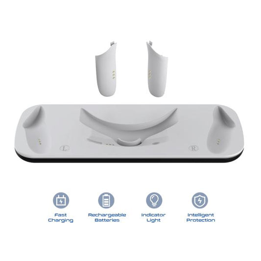 Estación de carga para controles PlayStation 5 VR2 TY-3827 Dobe Blanco