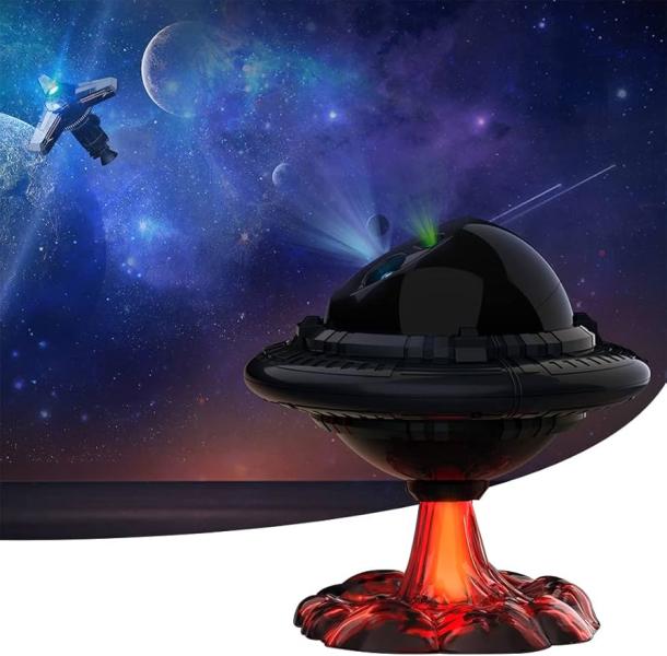 LAMPARA PROYECTOR DE ESTRELLAS NAVE ESPACIAL