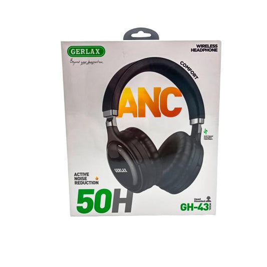 AUDIFONOS MANOS LIBRES BLUETOOTH GH-43 GERLAX NEGRO