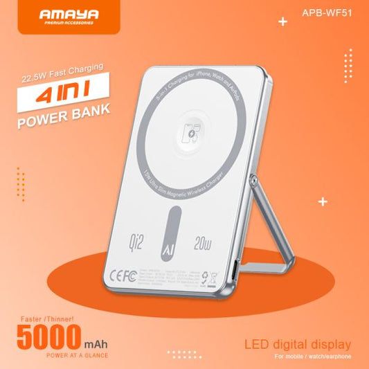 Batería de Emergencia Amaya APB‑WF51 – 5 000 mAh