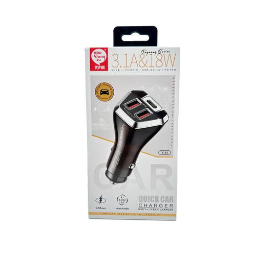 Cargador para Carro Youshengku Y-45 – 40W máx