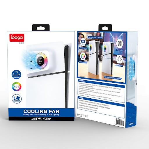 Ventilador para PlayStation 5 PG-P5S019 IPEGA Negro