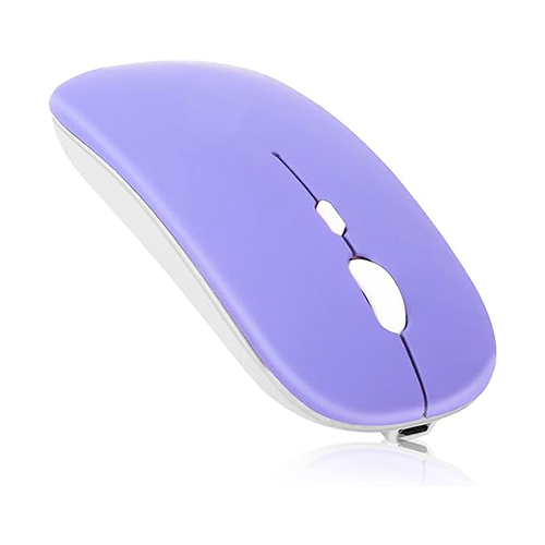 Mouse Inalámbrico M02 – Morado