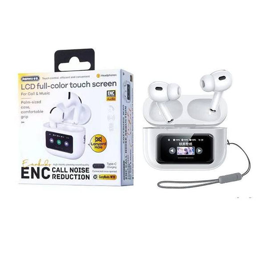 Audífonos Inalámbricos REMAX CozyBuds W20 con Pantalla Touch