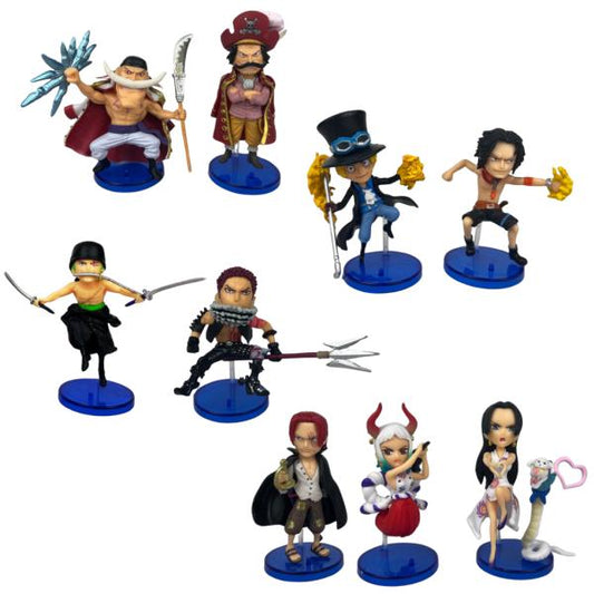 Set de Figuras – One Piece (9 piezas)