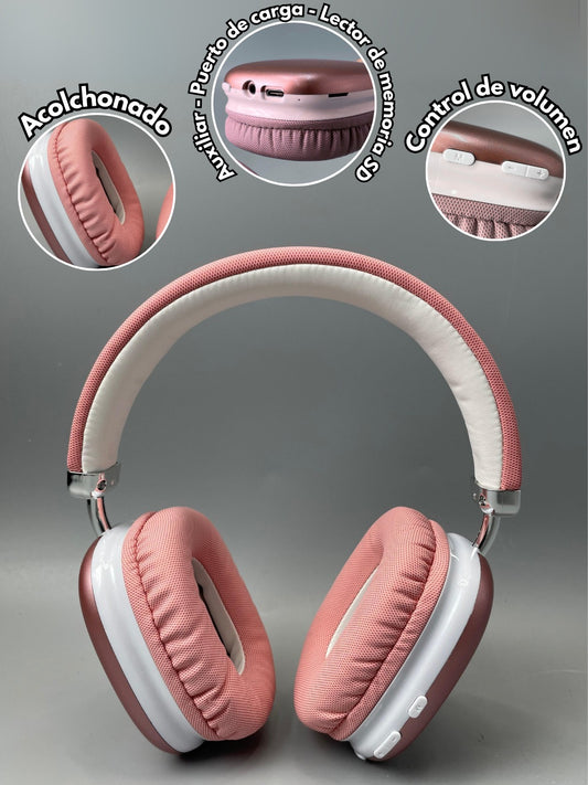 Audífonos Bt Diadema P-2988