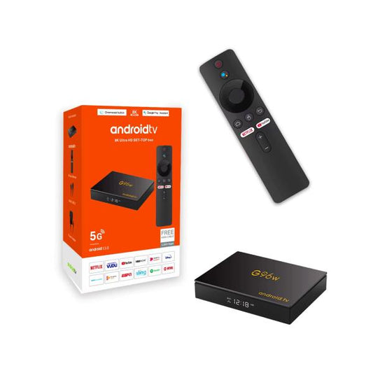 Android TV Box con Procesador Amlogic S905W2 Quad-Core
