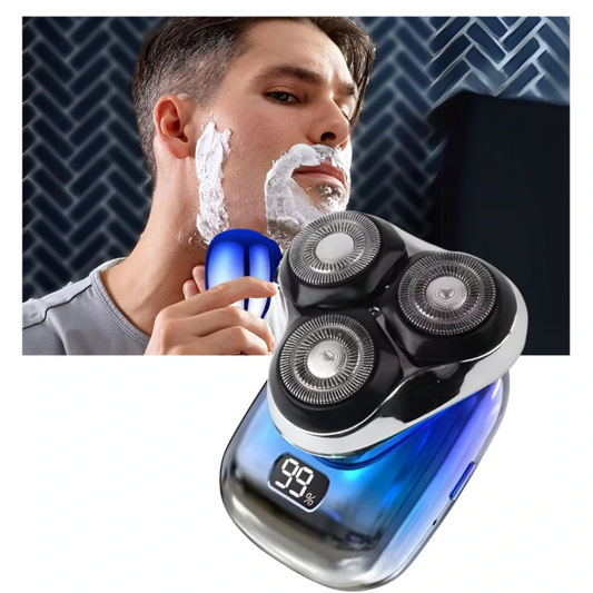 RASURADORA MINI RAZOR 3 CABEZALES RECARGABLE