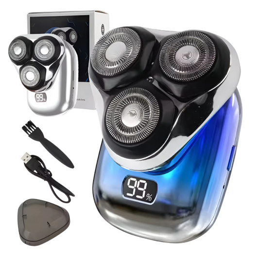 RASURADORA MINI RAZOR 3 CABEZALES RECARGABLE