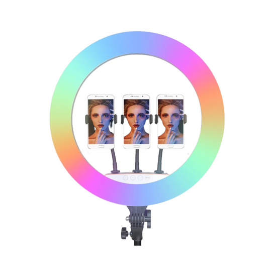 ARO DE LUZ RGB MJ45 (18" / 45 cm)