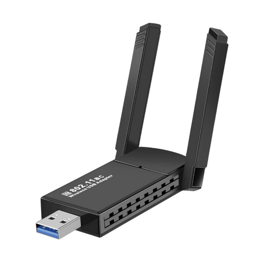 Antena WiFi USB 1300 Mbps – Dual Band 2.4G / 5G