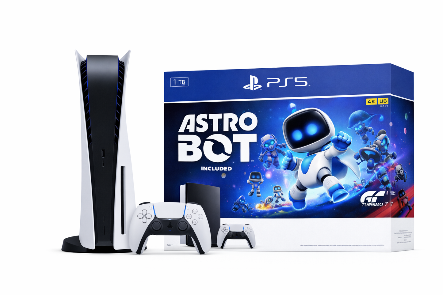 PS5 1TB Astro Bot GT17 – versión de disco
