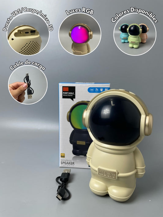 Parlante y Lámpara Astronauta X-808 Power – 6.8W