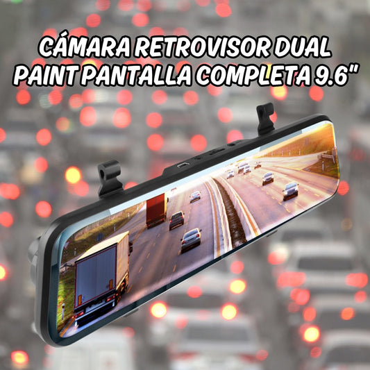 Retrovisor Dual con Pantalla Completa