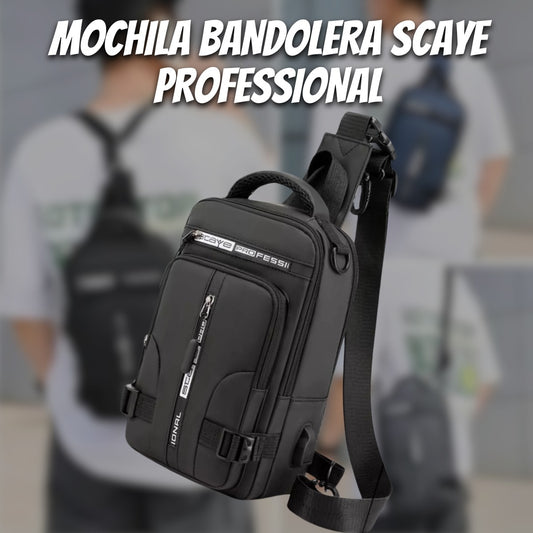 MOCHILA BANDOLERA SCAYE PROFESSIONAL