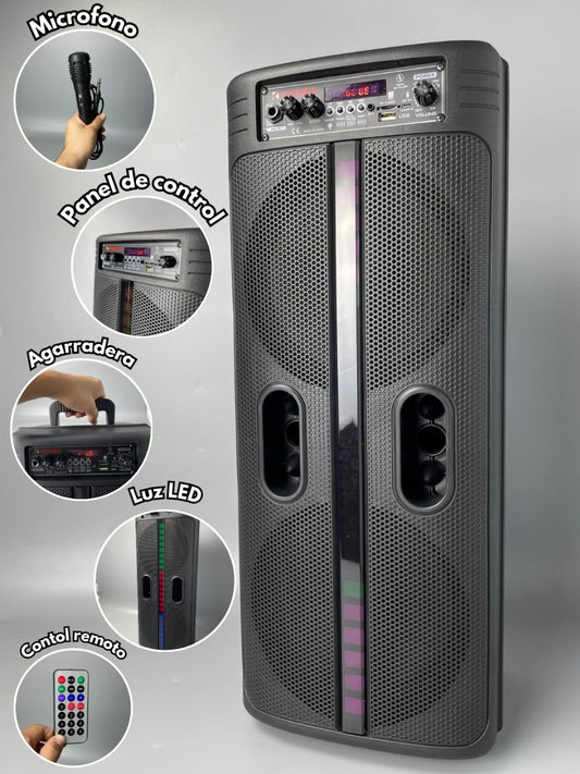 Parlante Bluetooth QS-8201 2000W