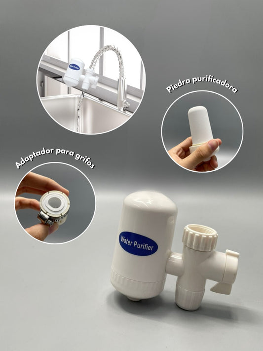 Filtro de Agua para Fregadero – Reutilizable con Cartucho de Cerámica