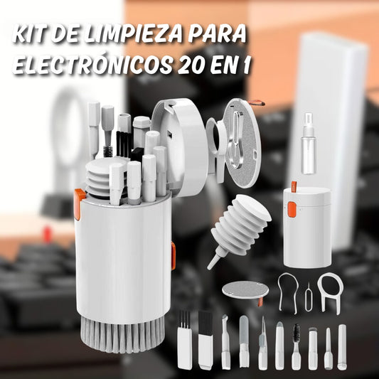 Kit de Limpieza para Electrónicos 20 en 1