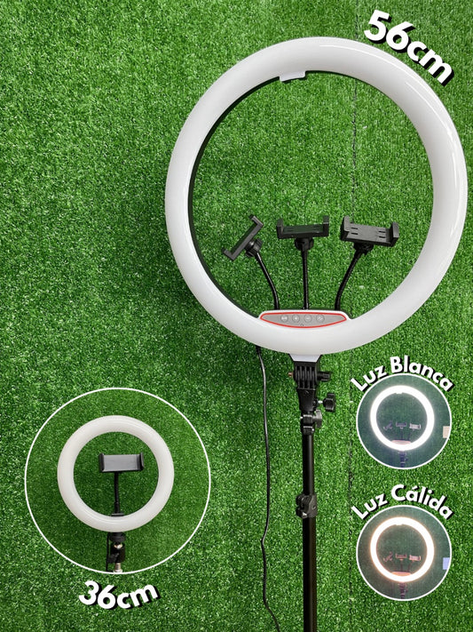 Aro de luz para creadores de contenido 56 cms