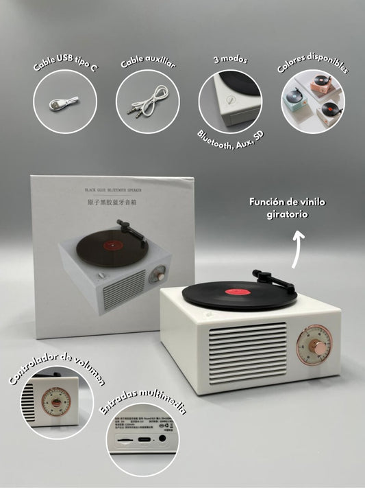 Parlante Vintage Tocadisco