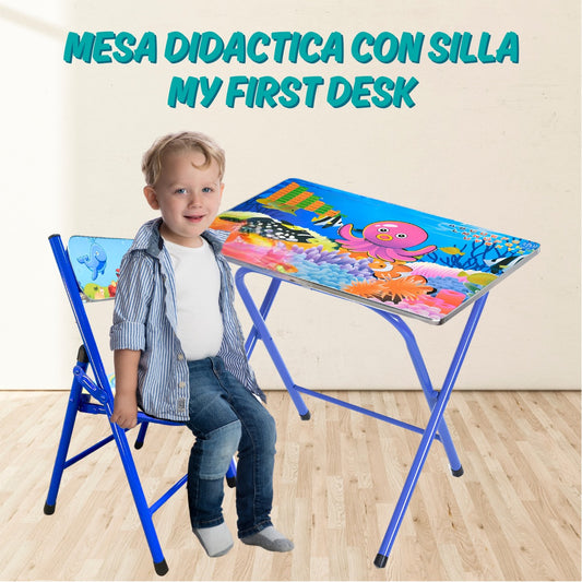 Mesa Didáctica con Silla My First Desk (hasta 10 años)