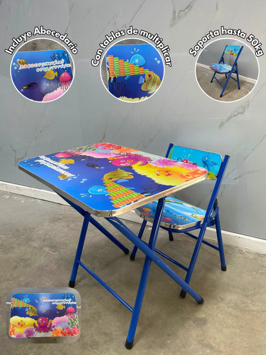 Mesa Didáctica con Silla My First Desk (hasta 10 años)