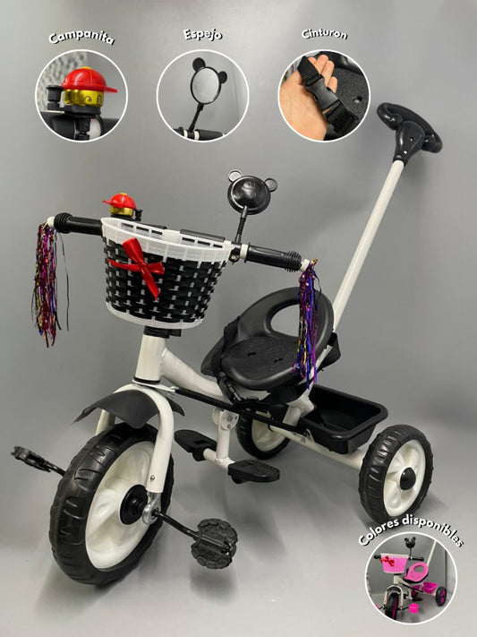 Triciclo para niña y niño