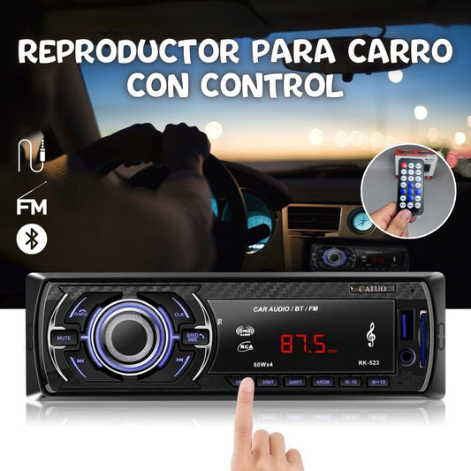 Reproductor para carro USB/FM/Control RK-523