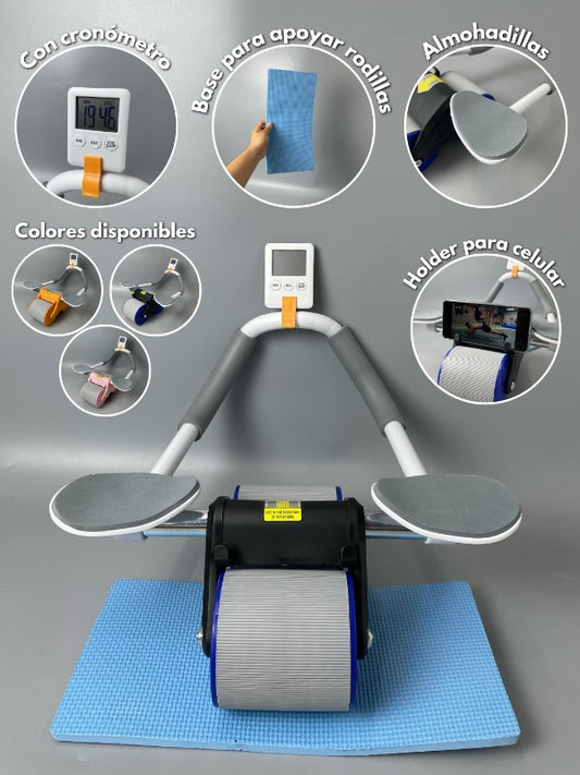 Rodillo para Abdominales con Holder