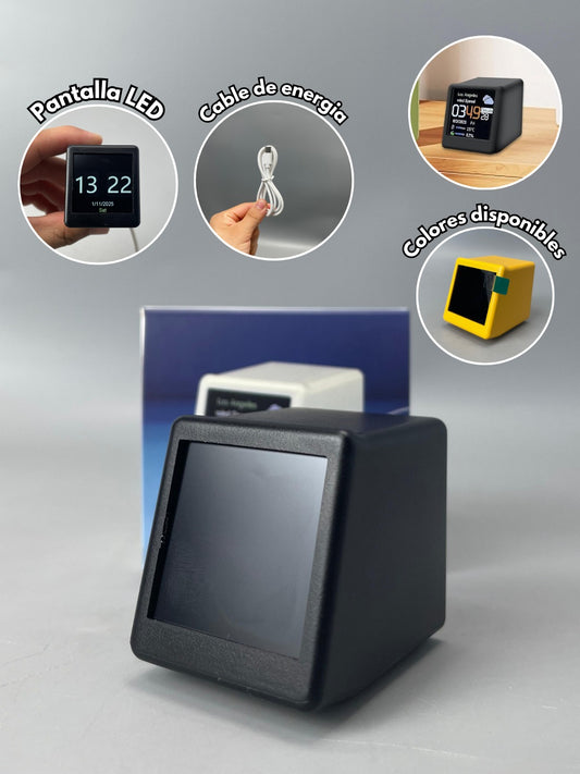 Reloj digital mini DIY programable WiFi