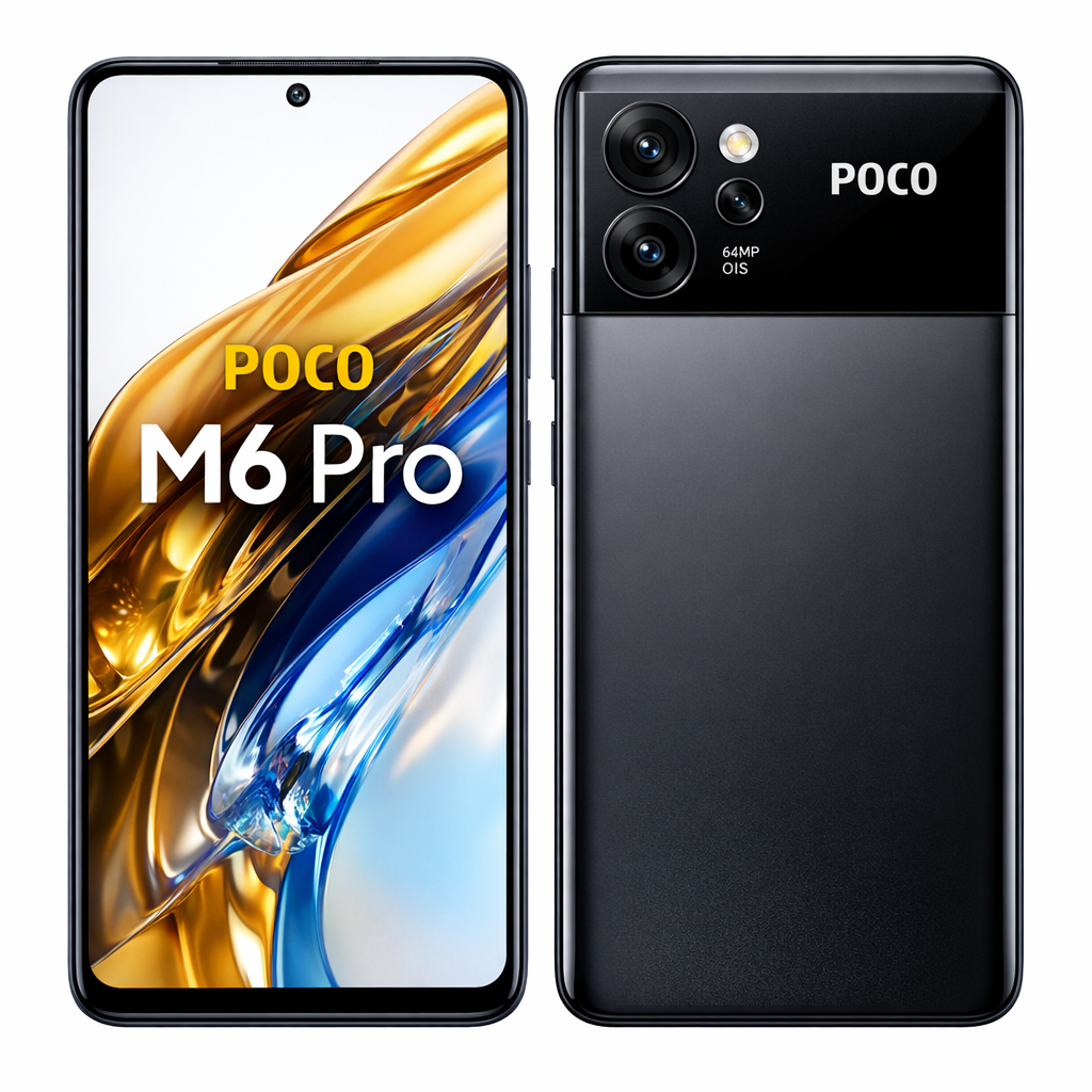 Xiaomi Poco M6 Pro 4G 512 GB / 12 GB RAM – Negro