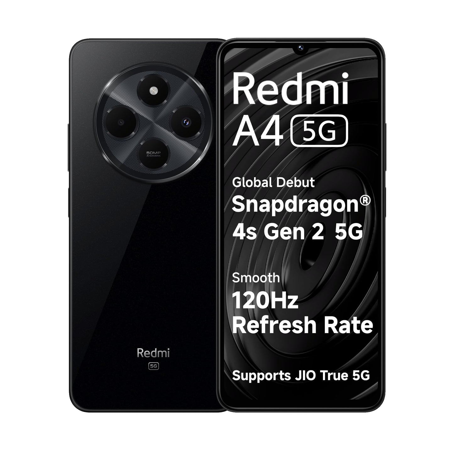 Xiaomi Redmi A4 128 GB 4 GB 5G — Negro