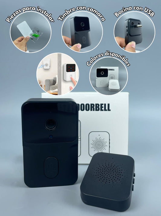Timbre Inteligente con Cámara de Vigilancia