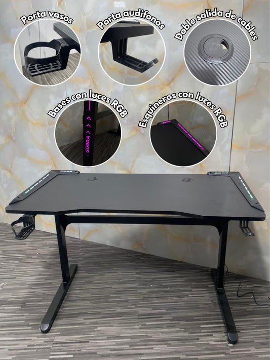 Escritorio Gaming RGB 120cm