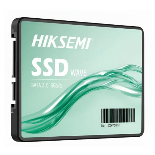 SSD Interno 128GB: Hiksemi Wave(S), 2.5" SATA III, 460 MB/s