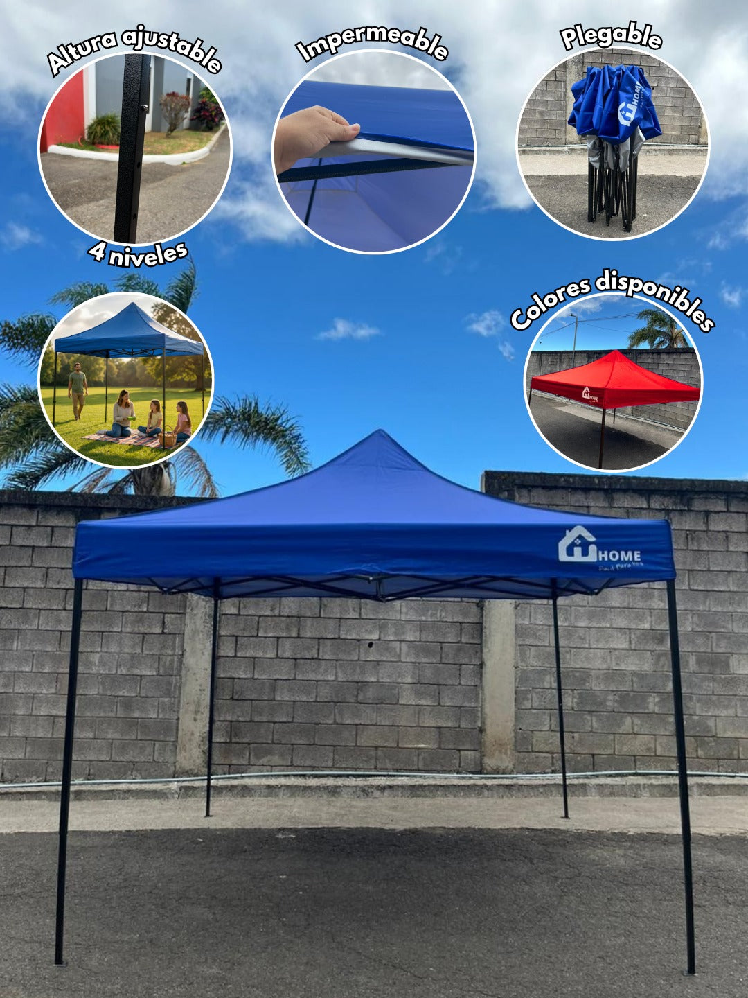 TOLDO EFHOME 3 X 3 MTRS