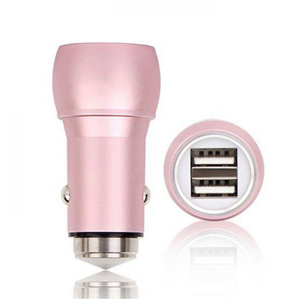 Cargador Cubo Carro RCC205 Remax – Color Rosado
