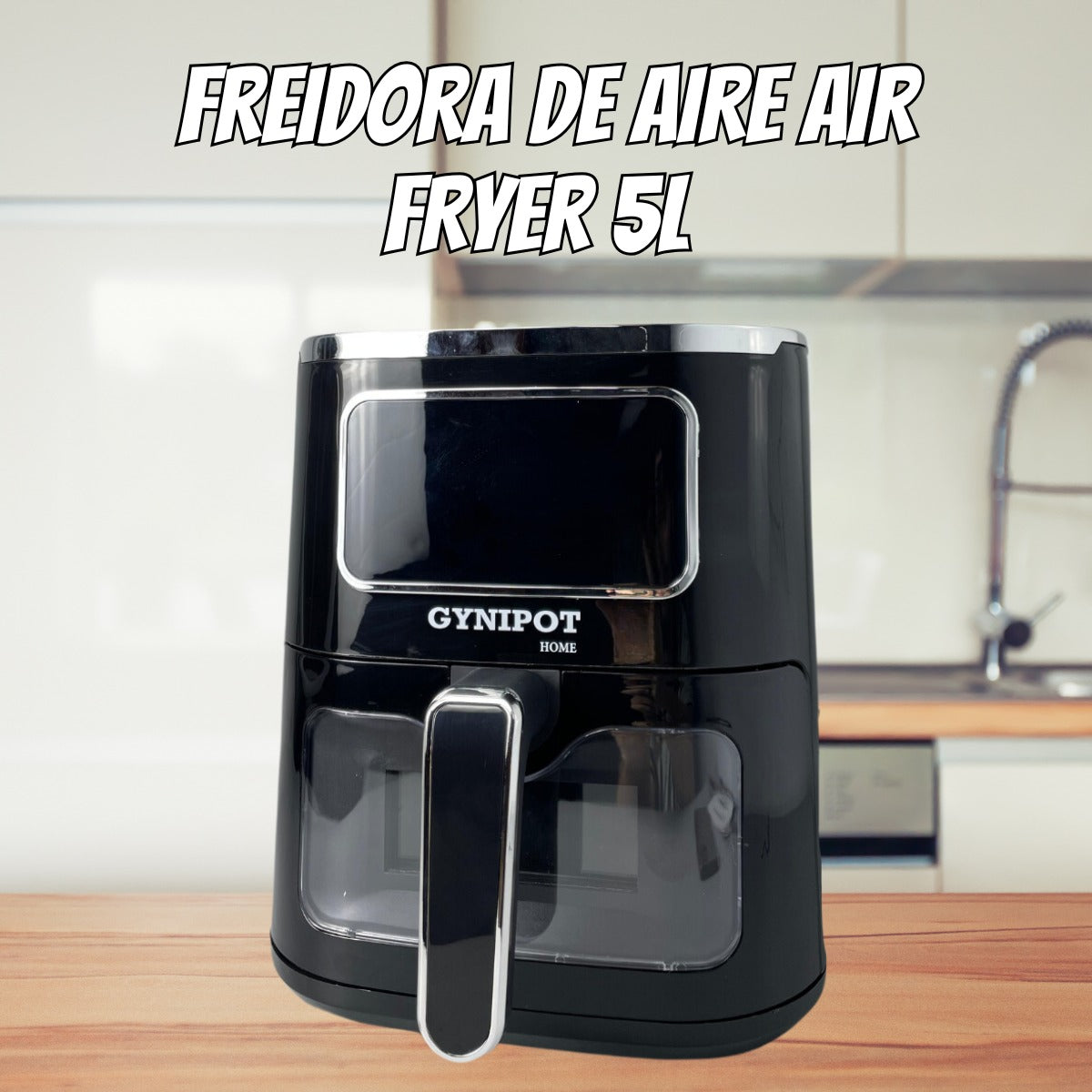 FREIDORA DE AIRE AIR FRYER 5L GYNIPOT GY-818