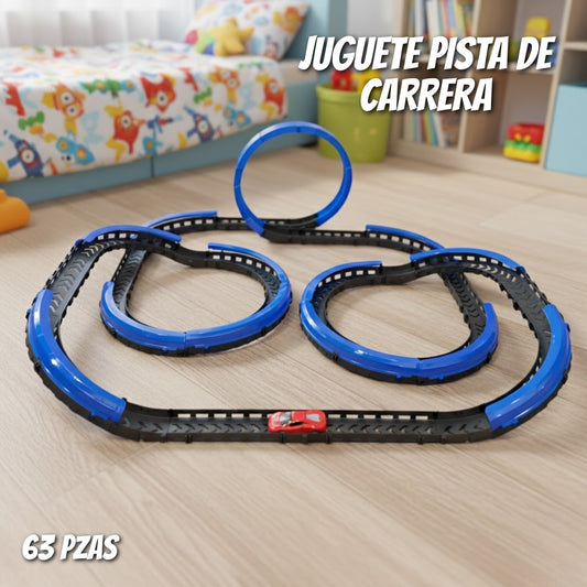 PISTA DE CARRERA FT-18 63 PZAS