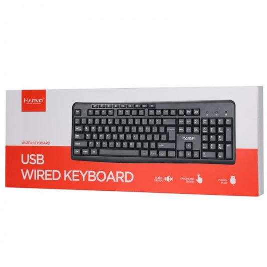 Teclado DKB002 Marvo – Diseño ergonómico