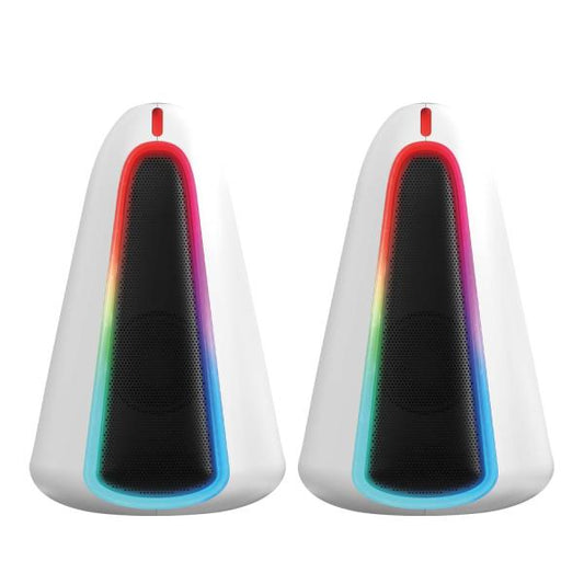 Parlante Estéreo 2.0 Monka SG-500 con Iluminación RGB