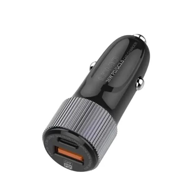 Cargador para Carro LDNIO C510 Tipo C a Lightning