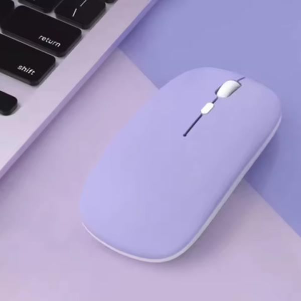 Mouse Inalámbrico M02 – Morado