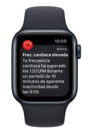 Apple Watch SE 2.ª Generación 40 mm Midnight GPS + Correa de Silicón